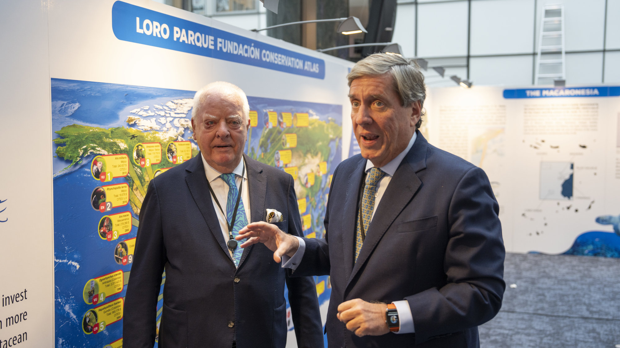 Wolfgang Kiessling und Gabriel Mato MdEP